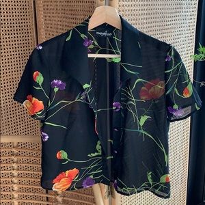 Vintage Floral Top